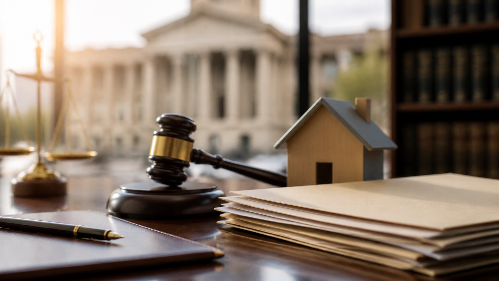 Photorealistic legal office scene for Child Custody Agreements Explained: Key Legal Steps You Should Know