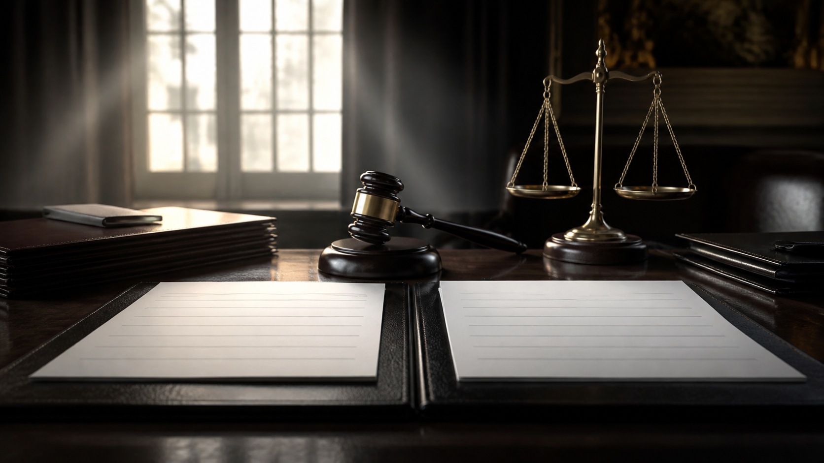 Photorealistic legal office scene for How spousal support and alimony Works: Rights, Rules, and Common Mistakes