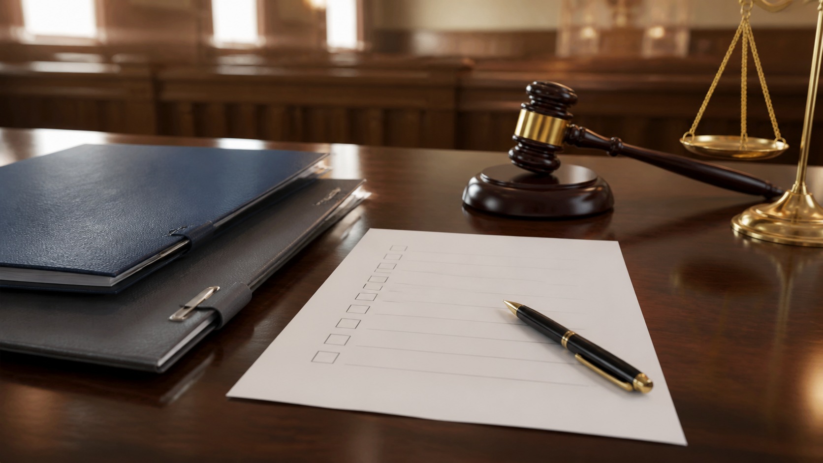 Photorealistic legal office scene for What to Do About spousal support and alimony: A Practical Legal Checklist